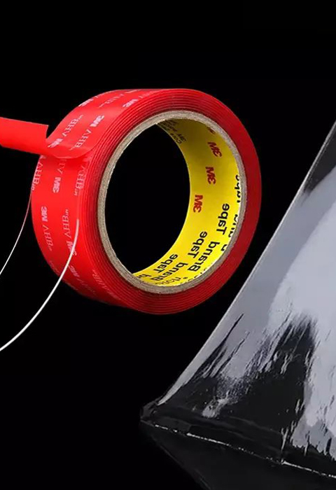 VHB，薄雙面膠帶及搭扣